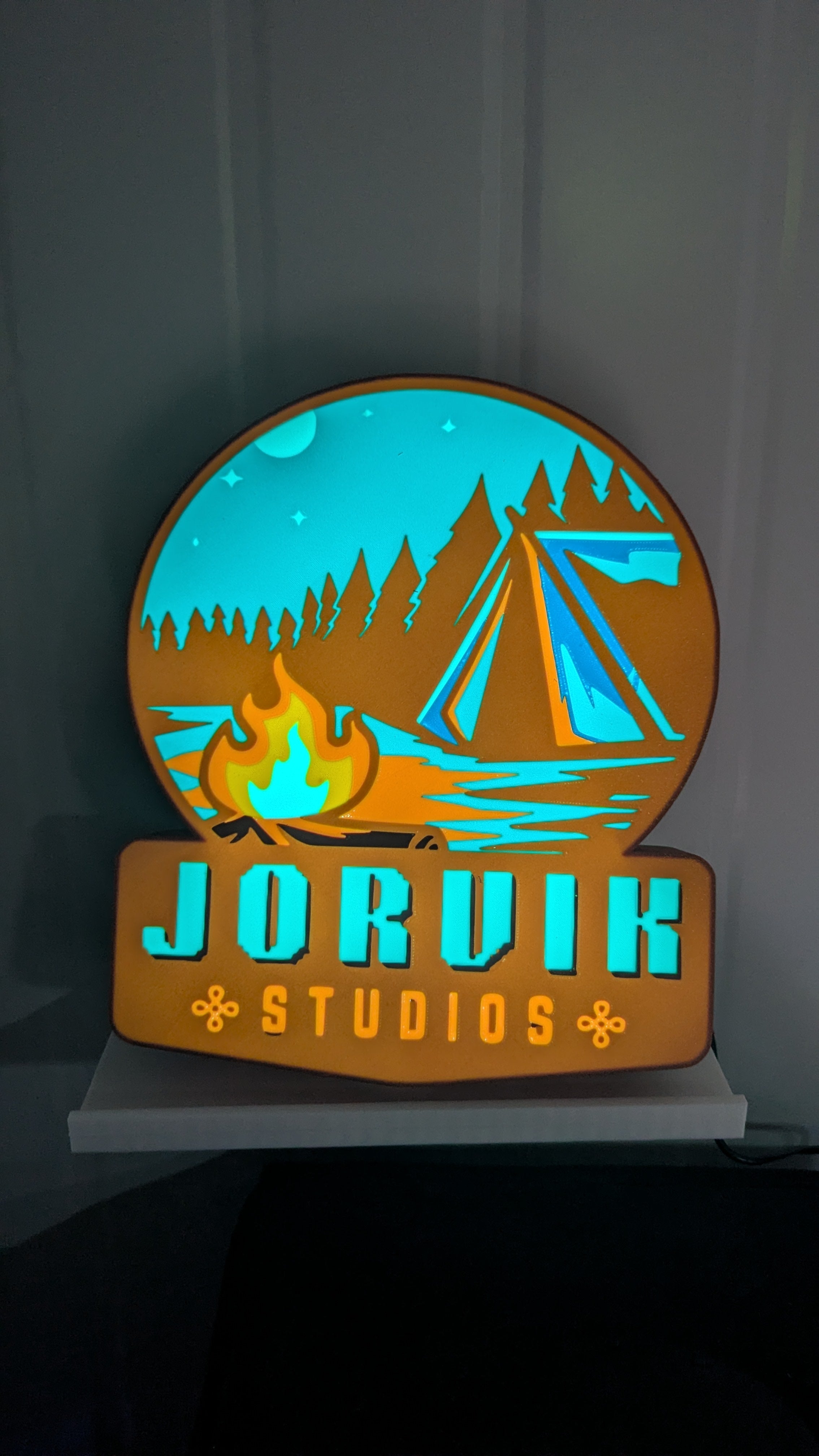 Custom LED Light Box 25x25cm