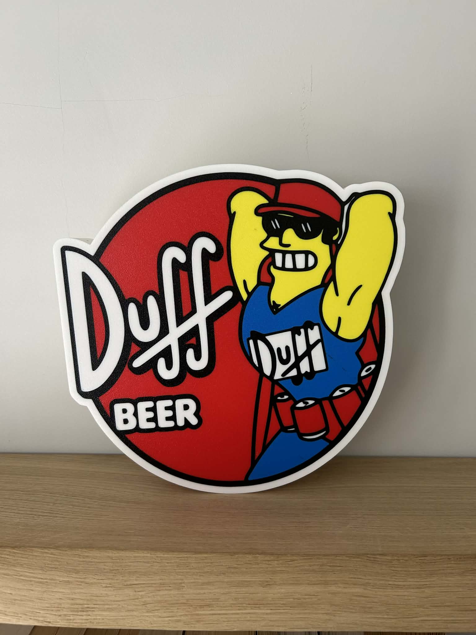 Simpsons Duff Man Wireless LED Light Box