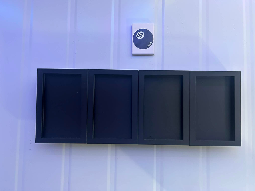 Custom PSA Wall Display Frame