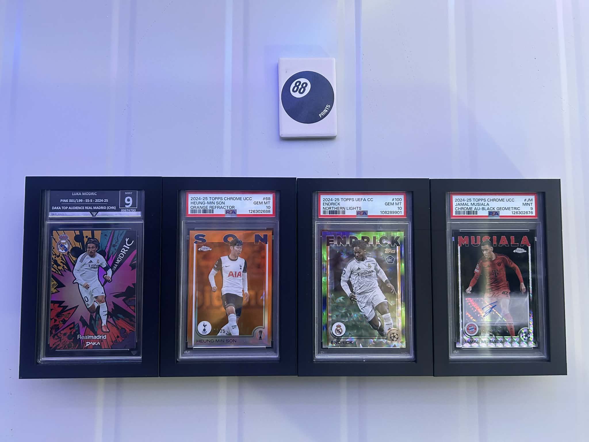 Custom PSA Wall Display Frame