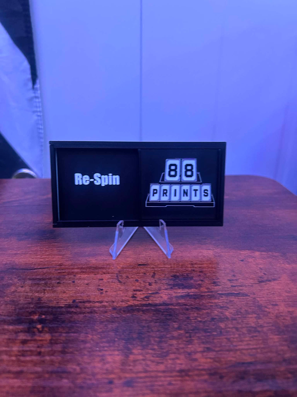 Re-Spin Sliding Sign