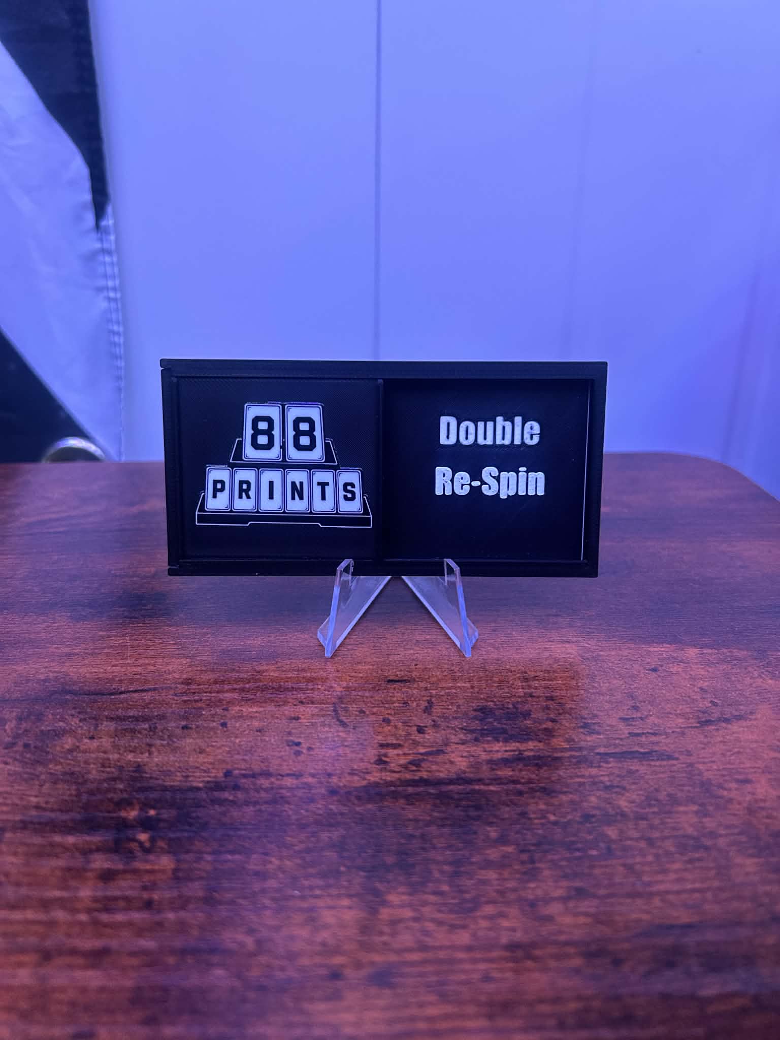 Re-Spin Sliding Sign