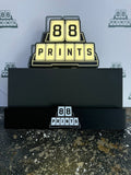 Single Row Flat Back With Custom Lolly Pop Light Box
