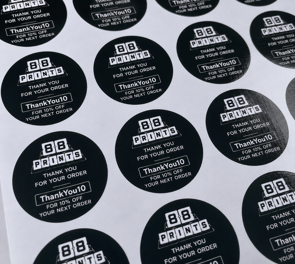 Thank You & Packing Stickers