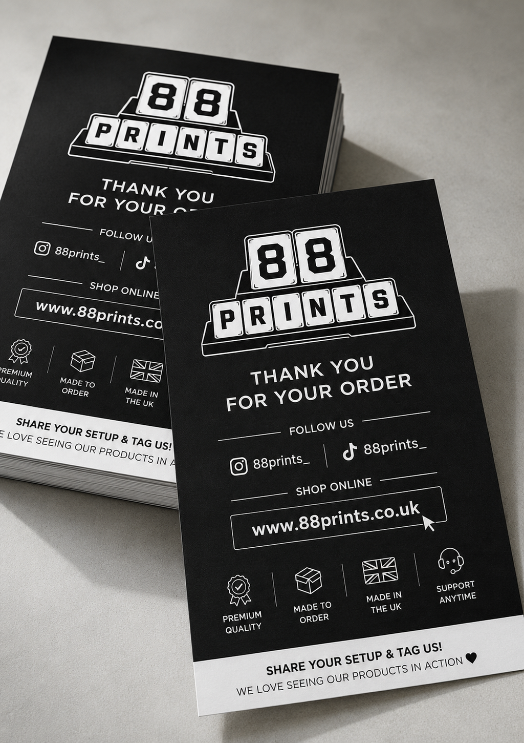 A6 Promotional Flyers & Packing Inserts
