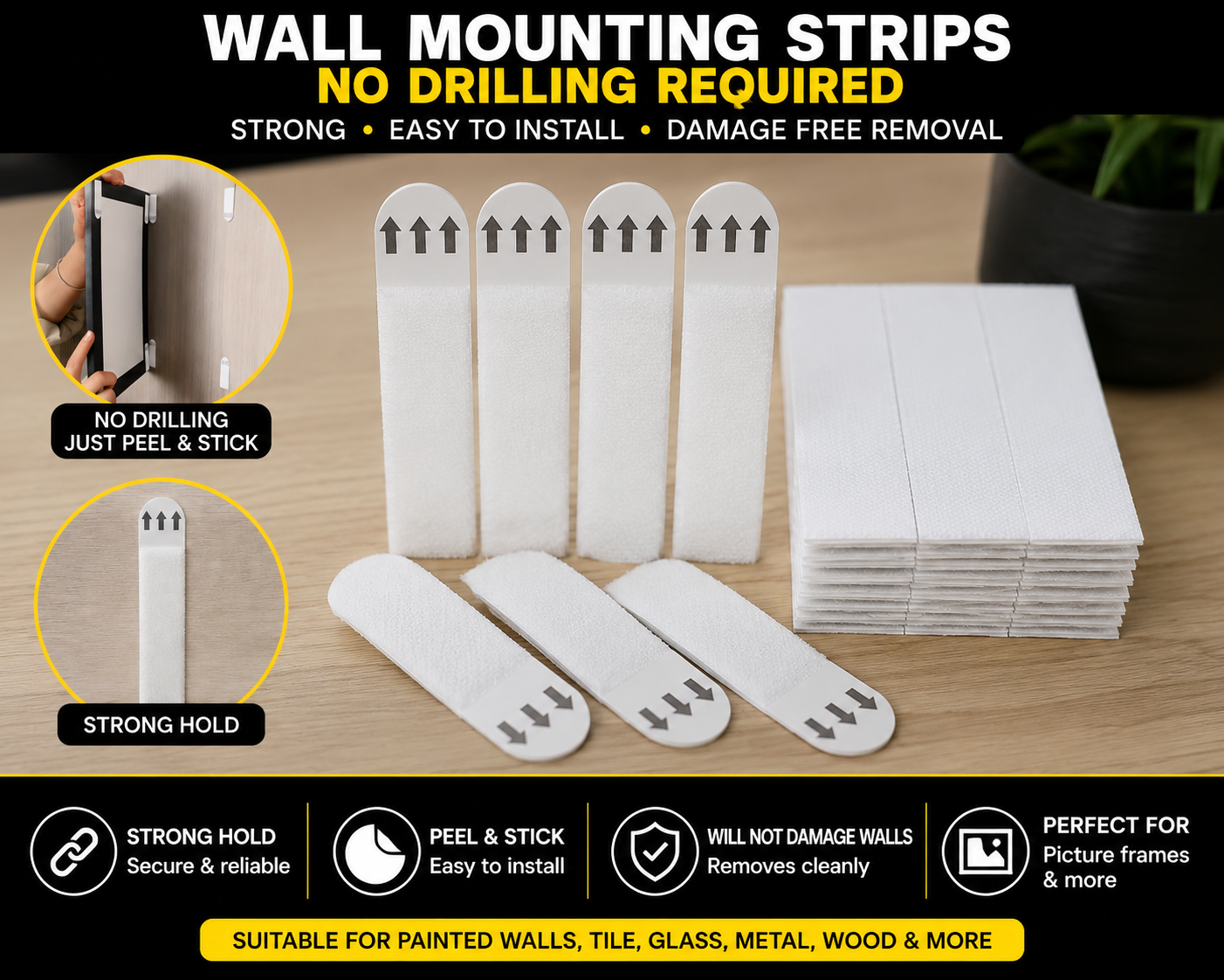 Commando Wall Strips