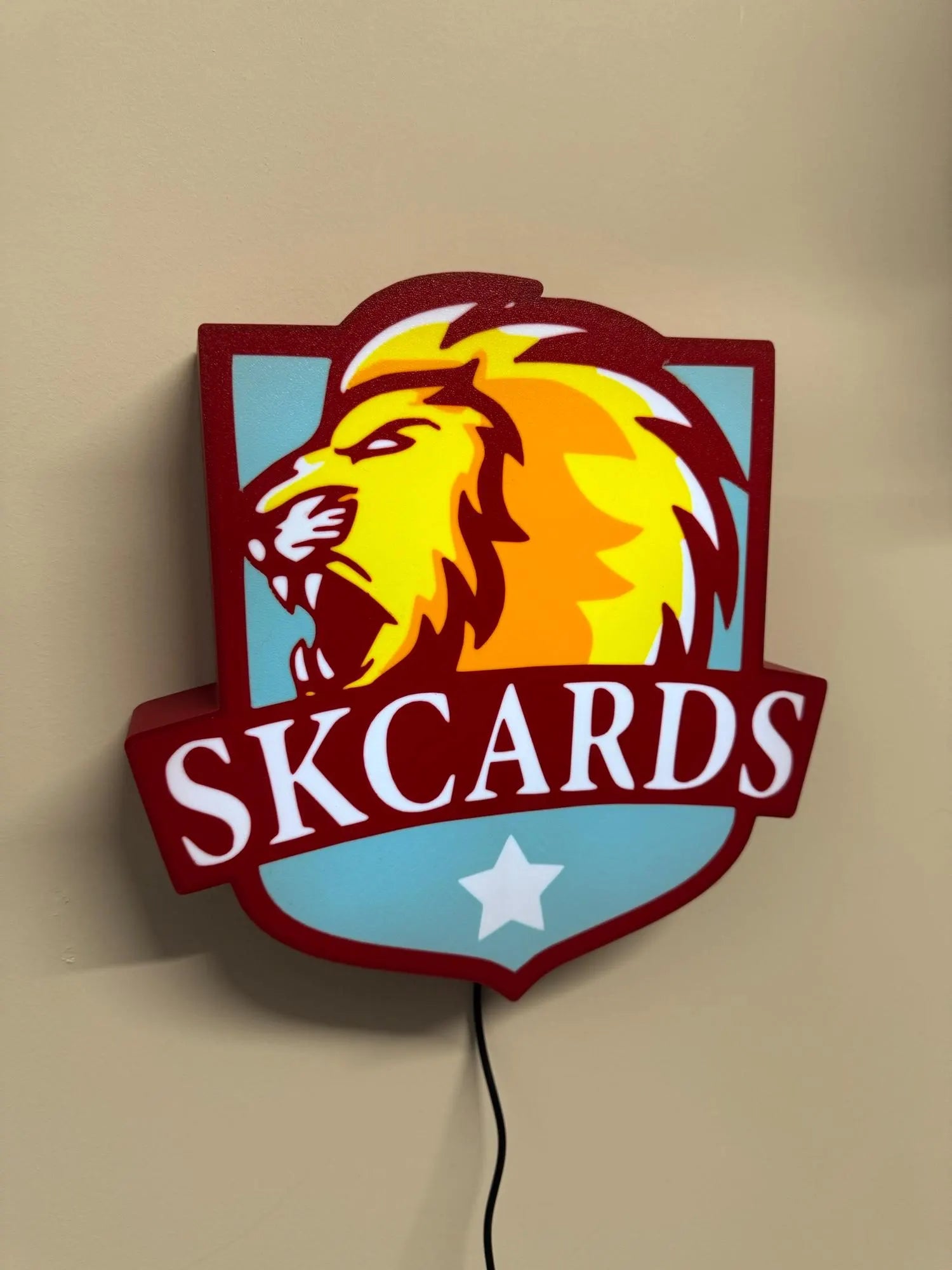 Custom LED Light Box 25x25cm