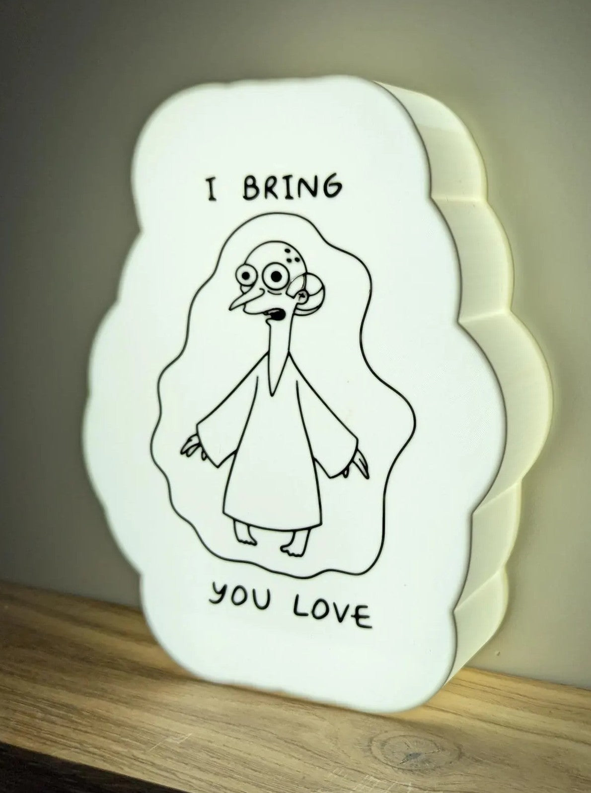 Simpsons Inspired Wireless Lightbox