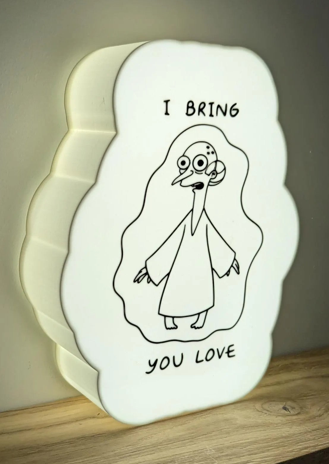 Simpsons Inspired Wireless Lightbox