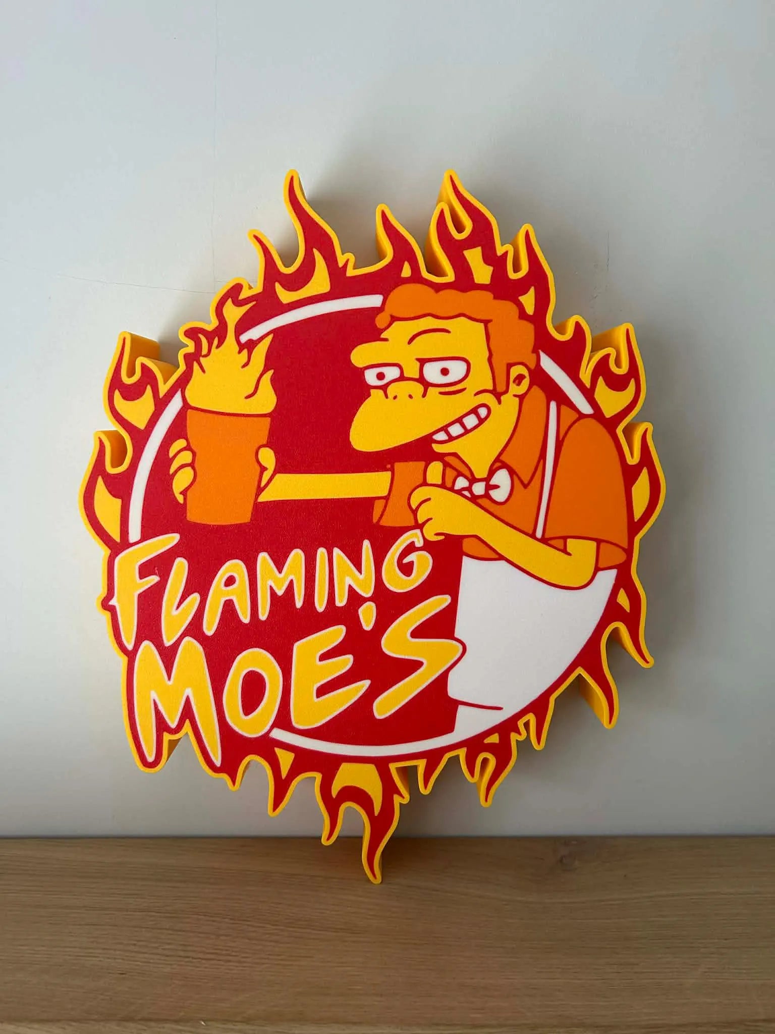 Flaming Moe's Simpsons Wireless Light Box